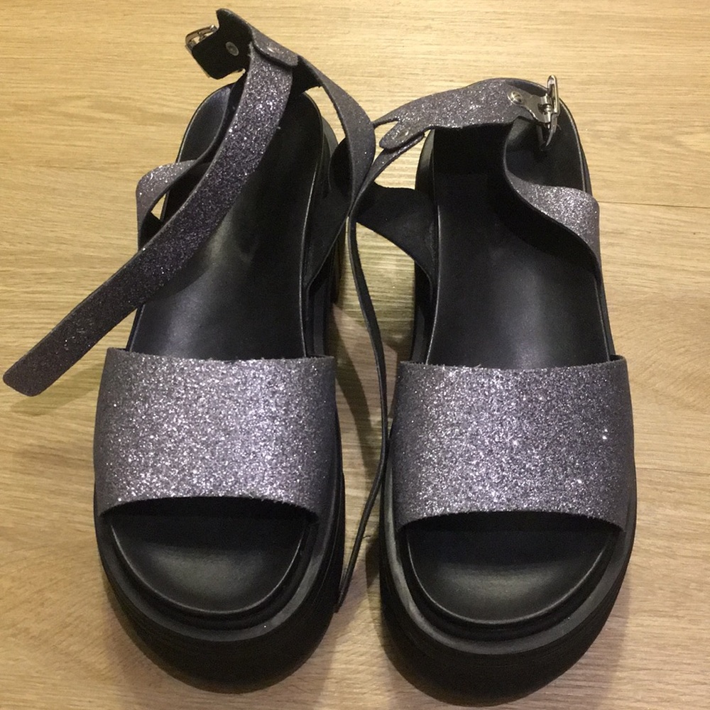 Sparkle Platform Sandals